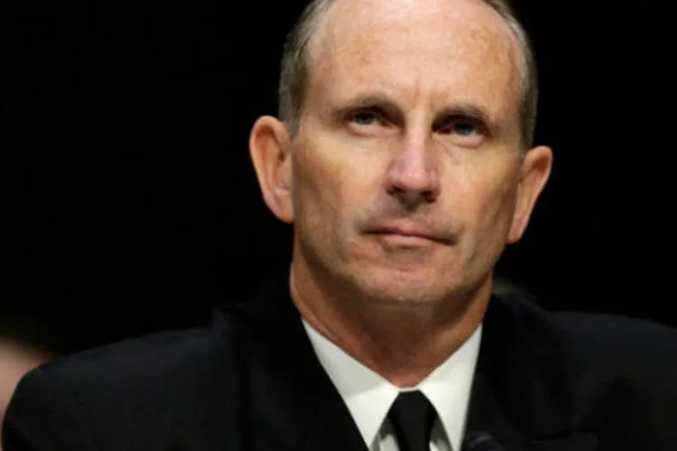 Jonathan Greenert: "As cifras não são extraordinárias neste ponto", declarou o chefe do Estado-Maior da marinha, falando ao American Enterprise Institute, um grupo de reflexão conservador de Washington (Getty Images)