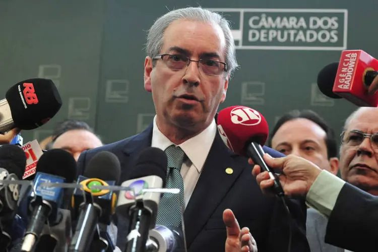 
	Eduardo Cunha: &quot;A decis&atilde;o, pelo que vi, &eacute; uma decis&atilde;o absolutamente esperada&quot;, disse o deputado
 (Luis Macedo/ Câmara dos Deputados)