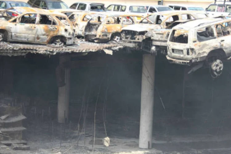 
	Confronto com terroristas do Al-Shabab deixou dezenas de mortos e destruiu o shopping em Nair&oacute;bi, no Qu&ecirc;nia: grupo quer internacionalizar suas a&ccedil;&otilde;es
 (Getty Images)