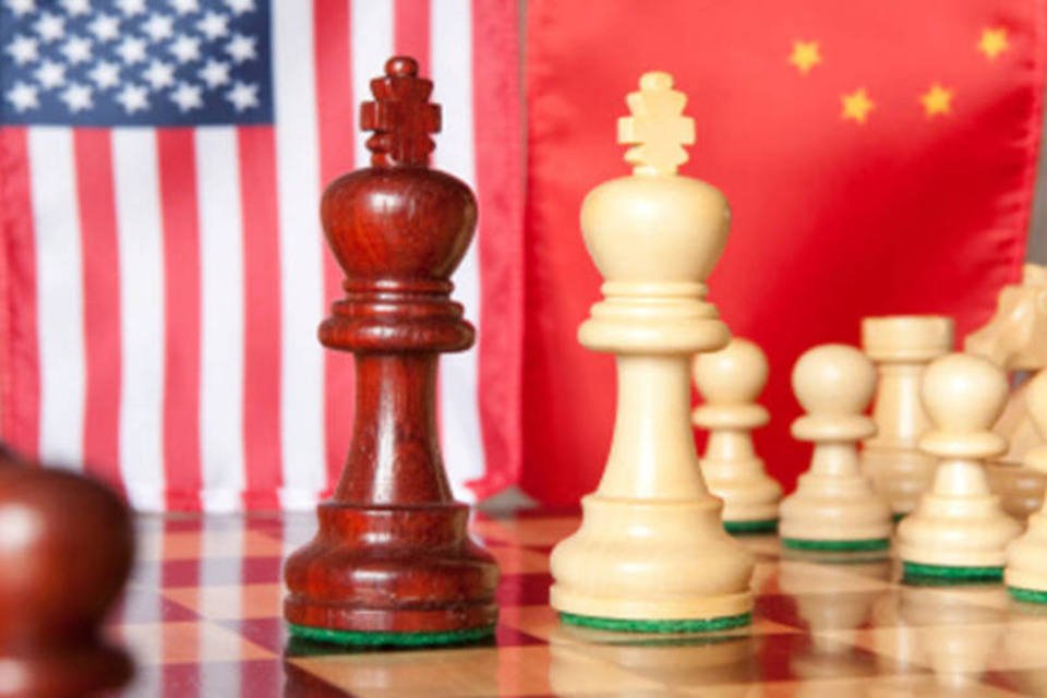 China e EUA: Trump anunciou sobretaxas no valor de US$ 50 bilhões sobre centenas de produtos chineses que entram no país (Getty Images/Getty Images)