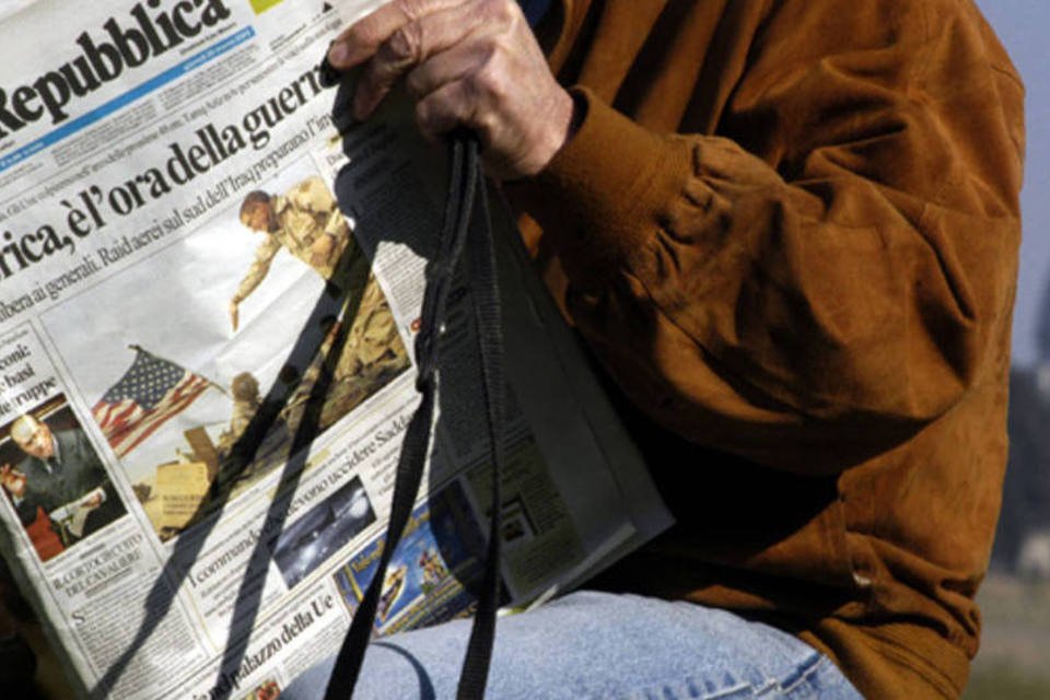 Greve dos tipógrafos deixa Itália sem seus principais jornais