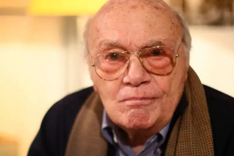 O cineasta Francesco Rosi em novembro de 2013 (Ernesto Ruscio/Getty Images)