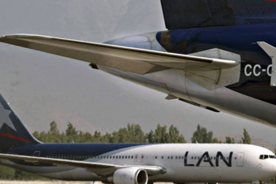 Tráfego de passageiros da Latam Airlines cai 1,4% em janeiro