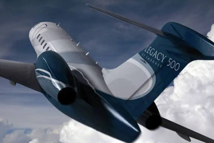 
	Legacy 500: jato deve impulsionar vendas da Embraer no segmento, diz diretor-executivo
 (Divulgação)