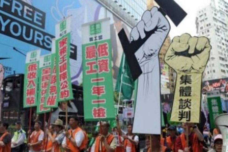 Condições salariais dominam os desfiles de 1º de Maio no mundo