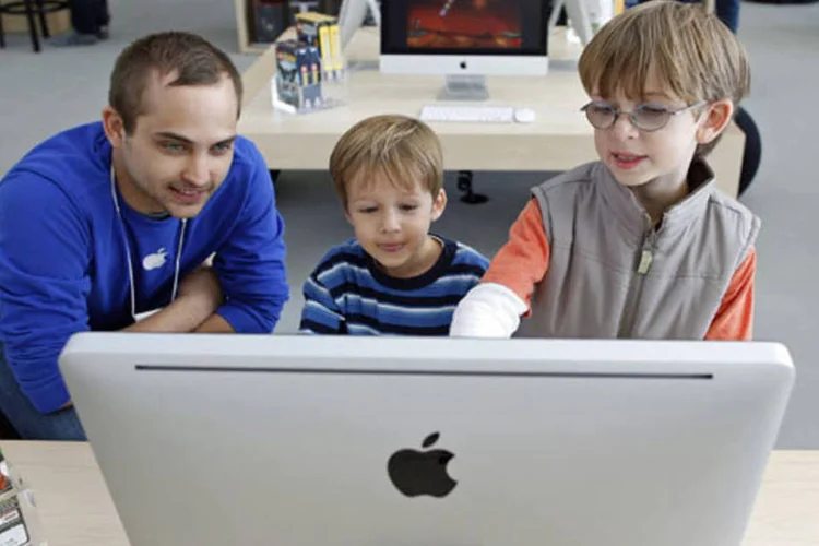 Em termos percentuais, 3,7% dos computadores vendidos no 1º trimestre deste ano eram da Apple (Getty Images)