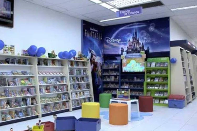 Espaço para crianças na nova loja da 2001: meio milhão de reais em nova unidade (Divulgação)