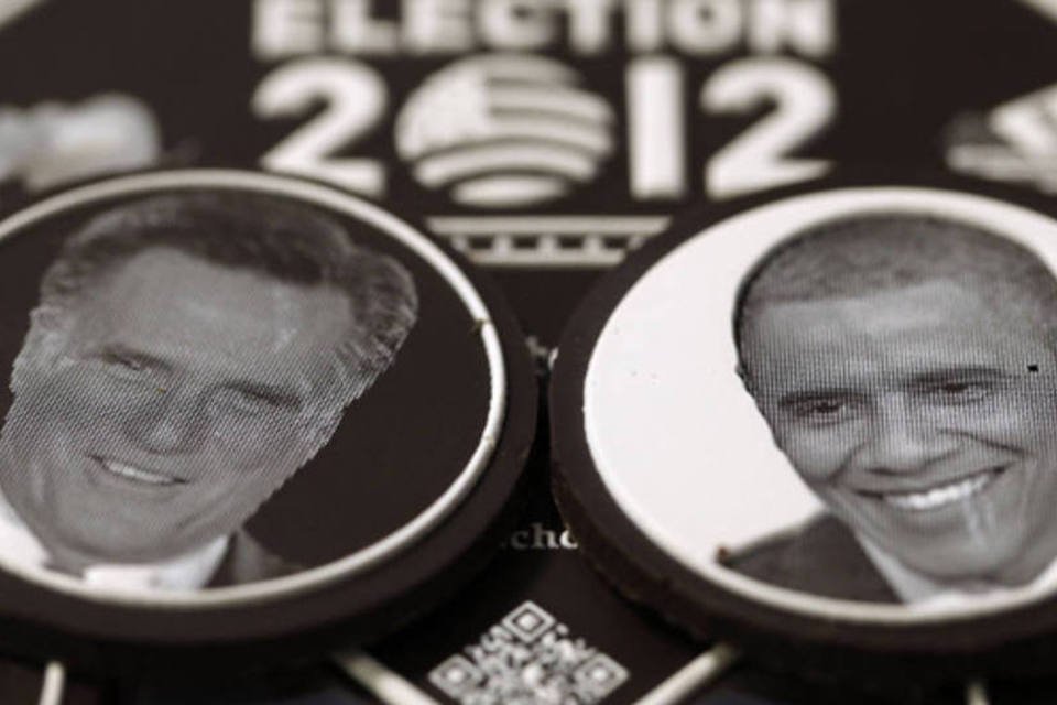 Venda de souvenirs de Obama e Romney são barômetro eleitoral