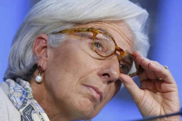 
	Diretora-gerente do FMI, Christine Lagarde: &quot;acreditamos que ainda h&aacute; espa&ccedil;o limitado para o BCE cortar mais as taxas&quot;, disse
 (Pascal Lauener/Reuters)