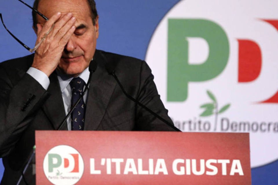 Líder da centro-esquerda italiana busca avanço após impasse
