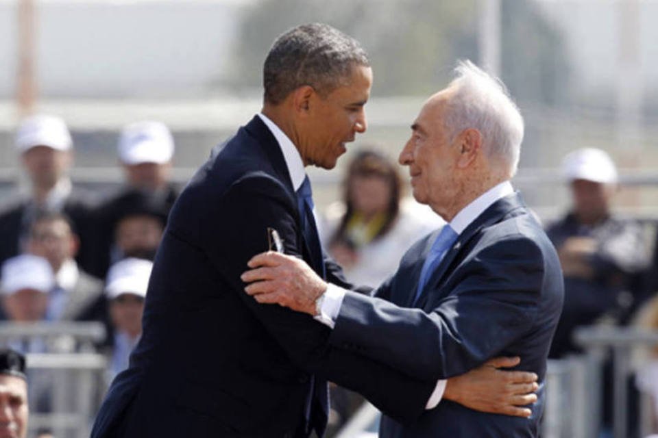 Shimon Peres define Obama como "amigo histórico de Israel"
