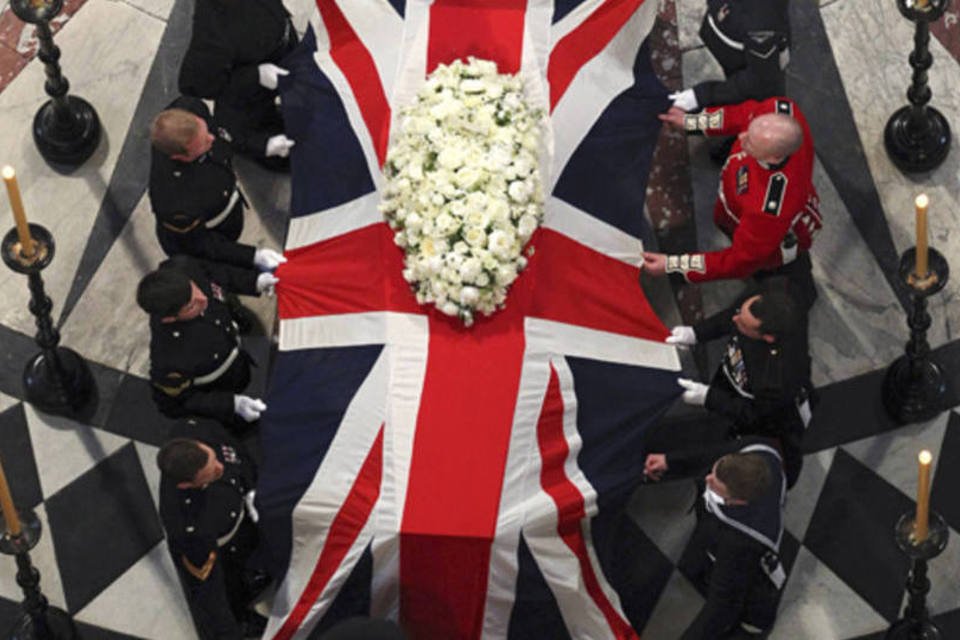 Funeral de Thatcher custou 4,1 mi de euros aos britânicos