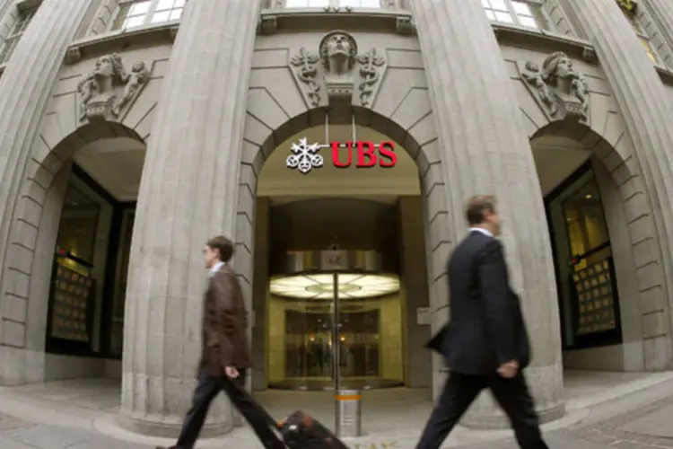 
	Sede do UBS em Zurique: benef&iacute;cios fiscais ajudaram o banco a lucrar mais
 (Arnd Wiegmann/Reuters)