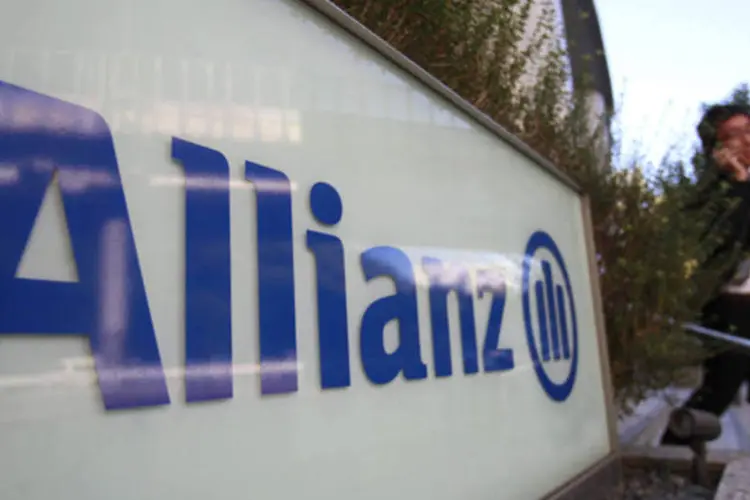 
	Logo da Allianz: os pr&ecirc;mios emitidos l&iacute;quidos da Allianz no ano passado foram a R$ 3,408 bilh&otilde;es
 (Yuriko Nakao/Reuters)