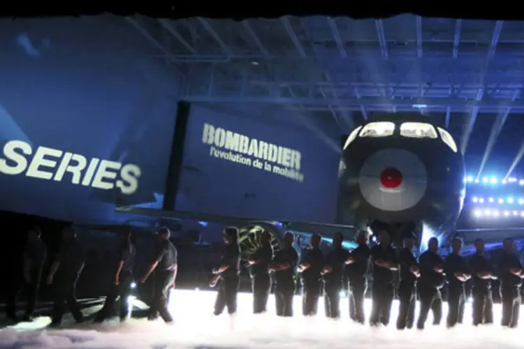 
	Bombardier: primeiro voo ser&aacute; o ponto culminante de um programa de 5 anos do CSeries, que exigiu investimentos de US$3,4 bilh&otilde;es
 (Christinne Muschi/Reuters)