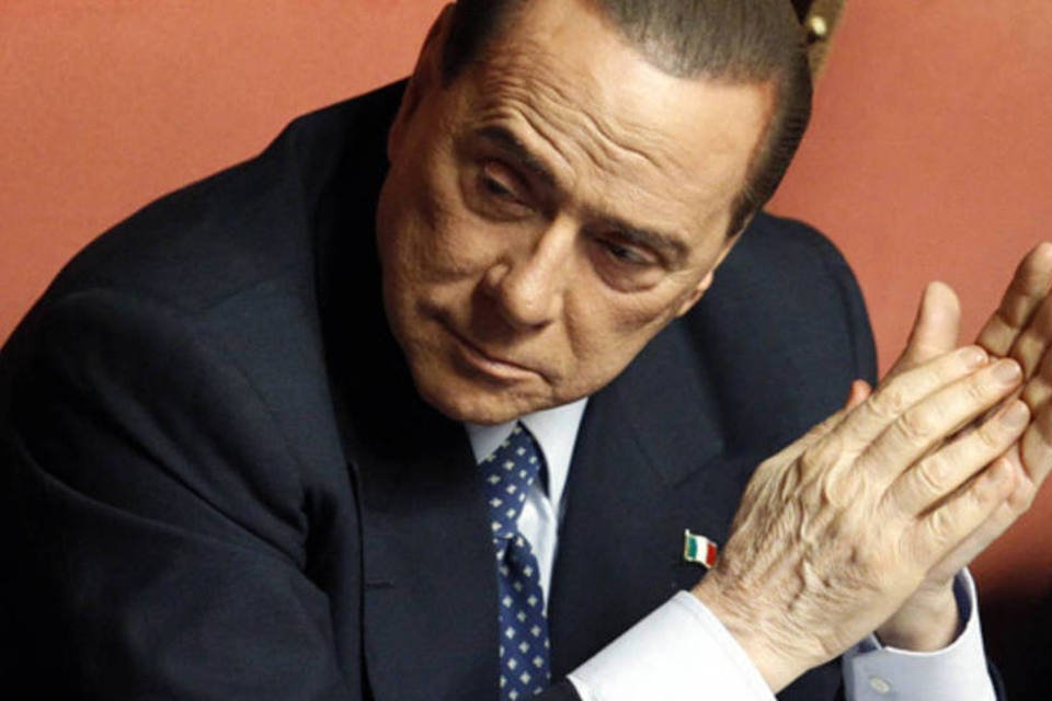 Silvio Berlusconi: ex-premiê italiano decidiu vender o Milano após três décadas no controle dos ex-campeões europeus (Giampiero Sposito/Reuters)