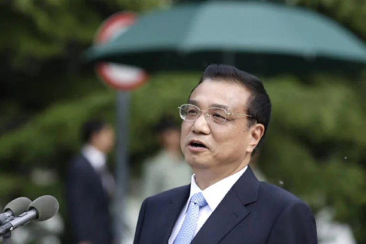 Li Keqiang: "é preferível para os países negociarem bens e serviços e títulos através de parcerias de investimentos do que negociar farpas e construir barreiras" (Jason Lee/Reuters)