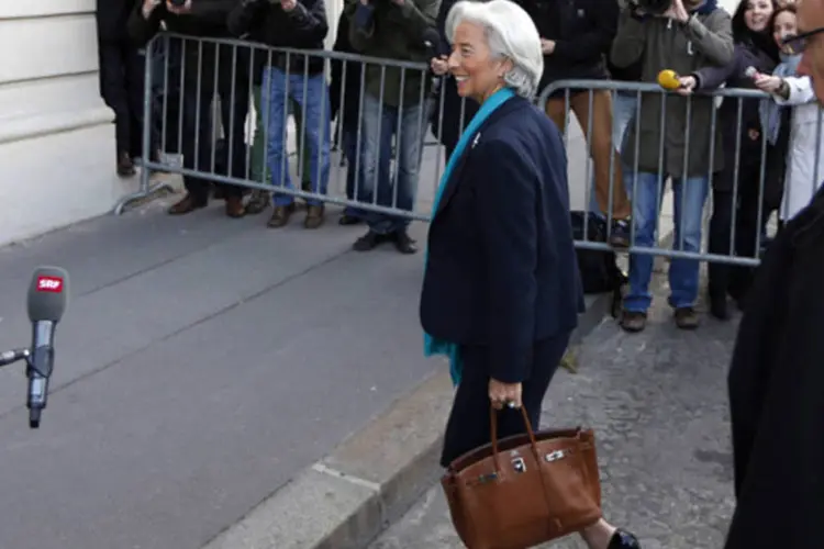 Diretora-gerente do FMI, Christine Lagarde, chega para interrogatório em tribunal, em Paris (Charles Platiau/Reuters)