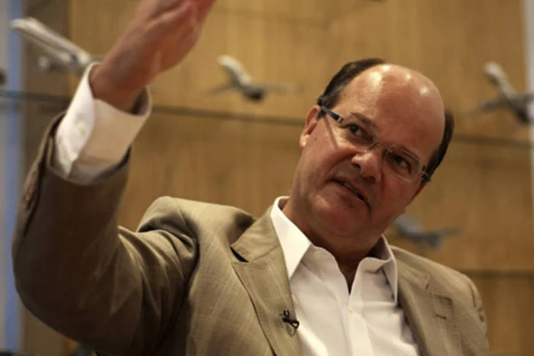 
	Frederico Curado, presidente da Embraer: mudan&ccedil;as nos processos de produ&ccedil;&atilde;o elevaram o lucro operacional da companhia em 130%
 (Nacho Doce/Reuters)