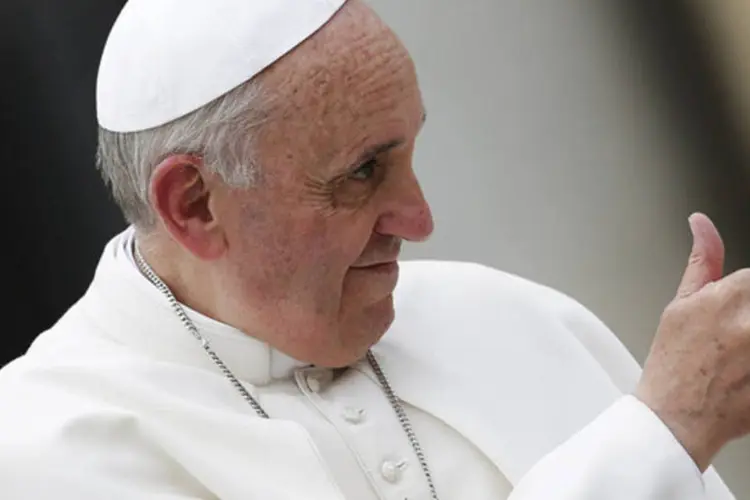 
	Papa Francisco:&nbsp;desde a elei&ccedil;&atilde;o em mar&ccedil;o do Papa Francisco, textos e conversas vazaram para a imprensa.
 (Max Rossi/Reuters)