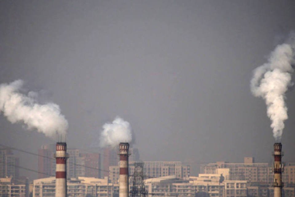 Concentração de gases do efeito estufa bate recorde