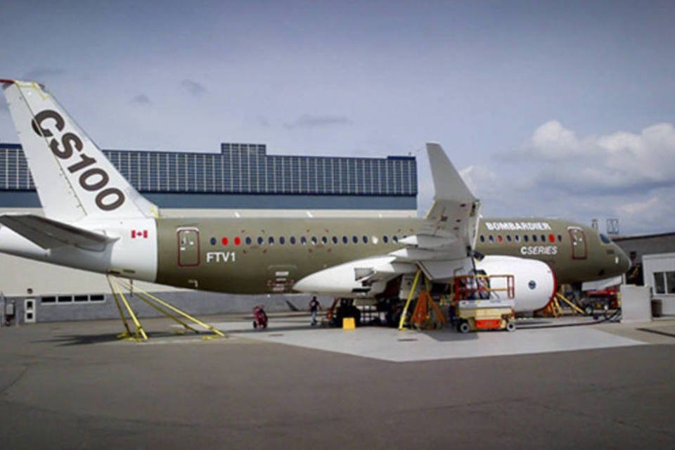 Bombardier adia em um mês 1º voo de novo CSeries