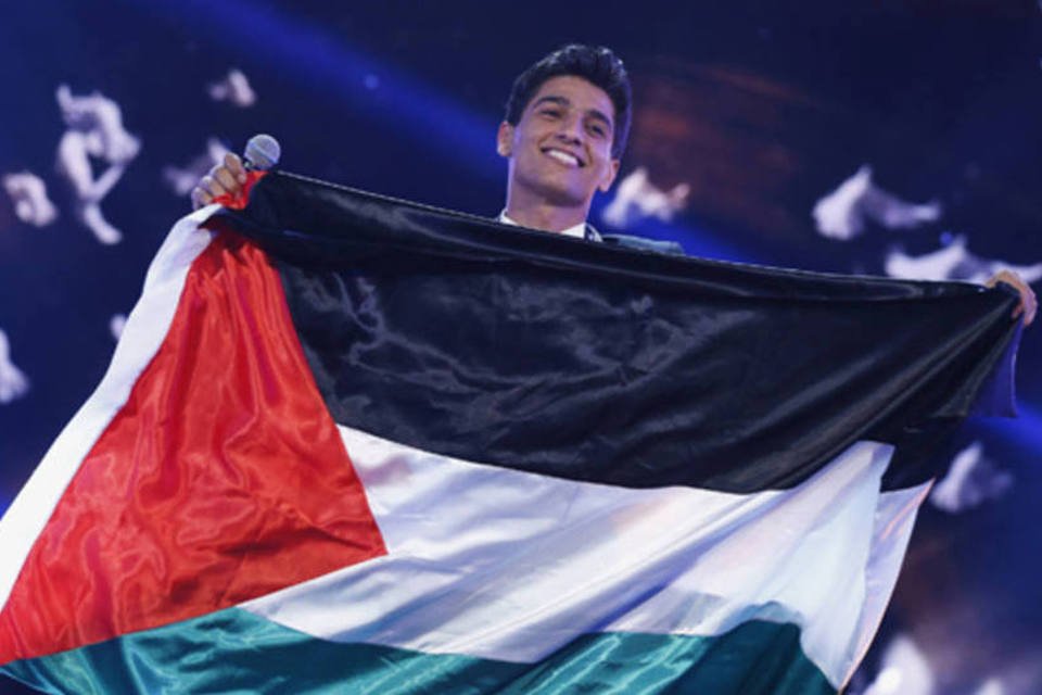 Palestinos de Gaza dão recepção de herói ao seu "Arab Idol"