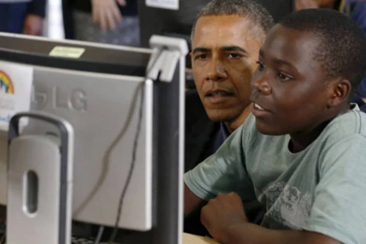 
	Barack Obama: o programa, conhecido pela sigla em ingl&ecirc;s&nbsp;&quot;DACA&quot;, suspende durante dois anos a deporta&ccedil;&atilde;o de jovens imigrantes ilegais que entraram nos EUA quando eram menores de idade
 (Jason Reed/Reuters)