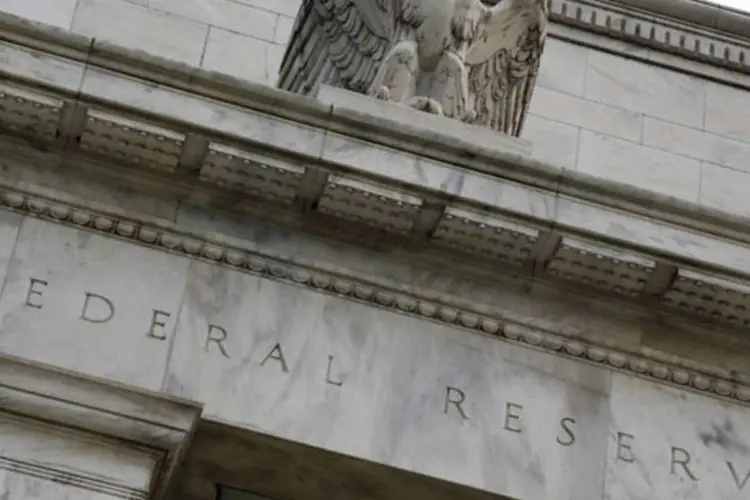 
	Pr&eacute;dio do Federal Reserve: autoridade fiscal tamb&eacute;m manteve suas taxas de juros e voltou a reduzir as compras de t&iacute;tulos
 (Jonathan Ernst/Reuters)