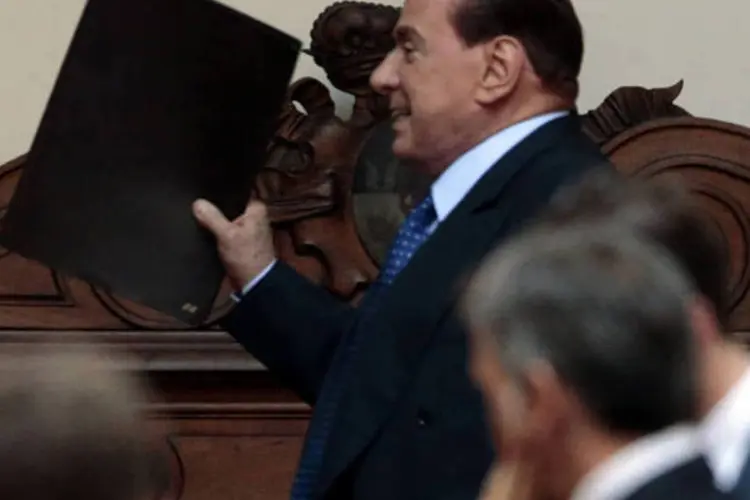 Ex-primeiro ministro Silvio Berlusconi: "se não houver uma reforma do sistema judicial, estamos prontos para novas eleições", afirmou (Tony Gentile/Reuters)