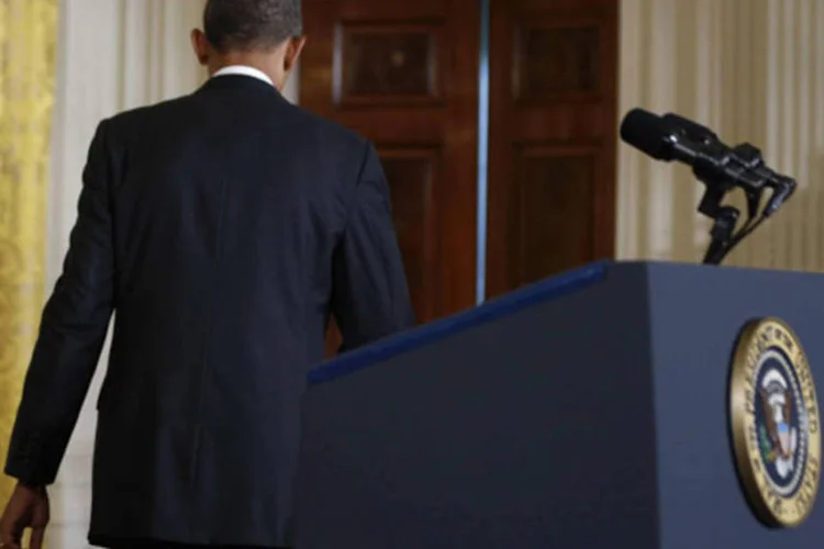 
	Presidente dos Estados Unidos, Barack Obama: &quot;Temos a impress&atilde;o de que [EUA e Gr&atilde;-Bretanha] est&atilde;o agindo por improviso. Isso se confirmou com Obama que mudou de ideia e decidiu pedir a opini&atilde;o do Congresso&quot;, diz especialista
 (Jason Reed/Reuters)