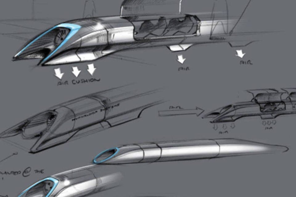 Elon Musk revela transporte terrestre quase supersônico