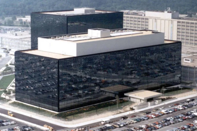 
	Pr&eacute;dio-sede da NSA em Fort Meade: programa foi interrompido em 1&ordm; de junho
 (NSA/Divulgação via Reuters)