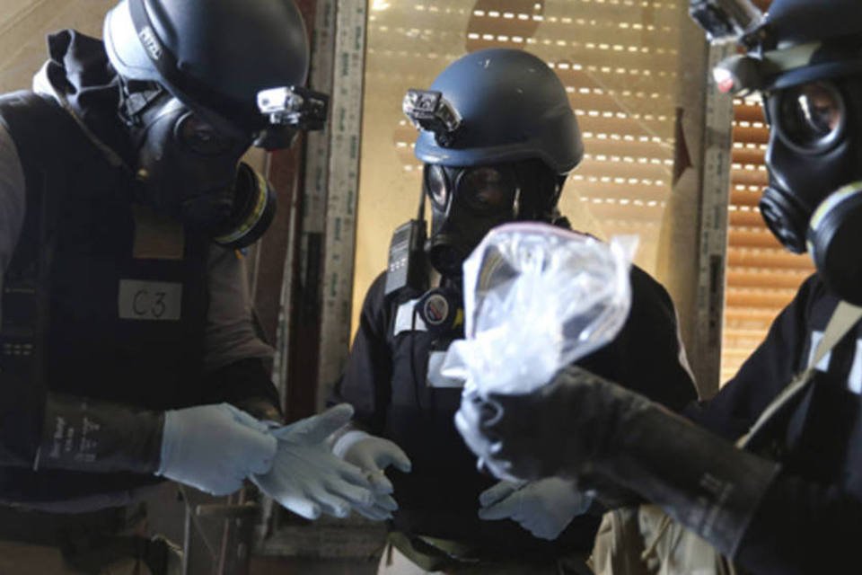 Para Israel, transporte de armas químicas é seguro