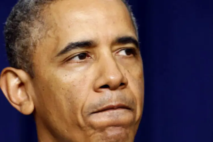 Barack Obama: o pacote de medidas fracassou no Congresso devido a uma campanha de lobby de grupos pró-armas e a oposição de alguns de seus colegas democratas de Estados conservadores (Kevin Lamarque/Reuters)