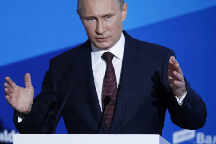 
	Presidente russo, Vladimir Putin: &quot;esperamos por uma explica&ccedil;&atilde;o, uma desculpa e tamb&eacute;m a puni&ccedil;&atilde;o aos respons&aacute;veis&quot;
 (Maxim Shipenkov/Reuters)