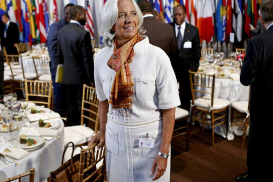 Lagarde diz que FMI pode contribuir com mudança ambiental