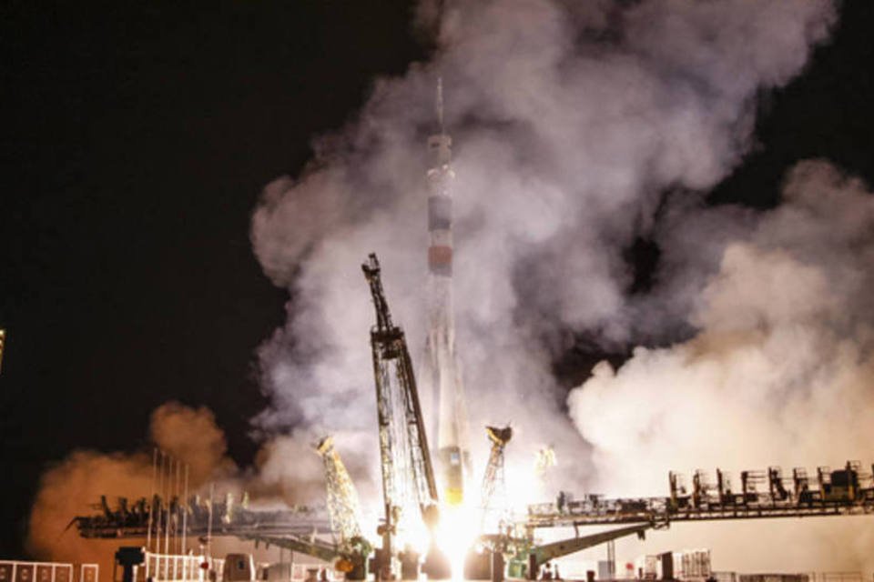 Nave russa decola rumo à Estação Espacial Internacional