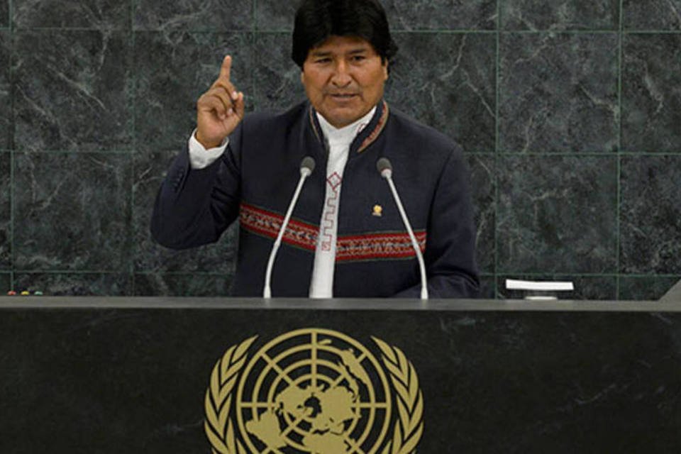Morales diz que sede da ONU deveria se mudar dos EUA