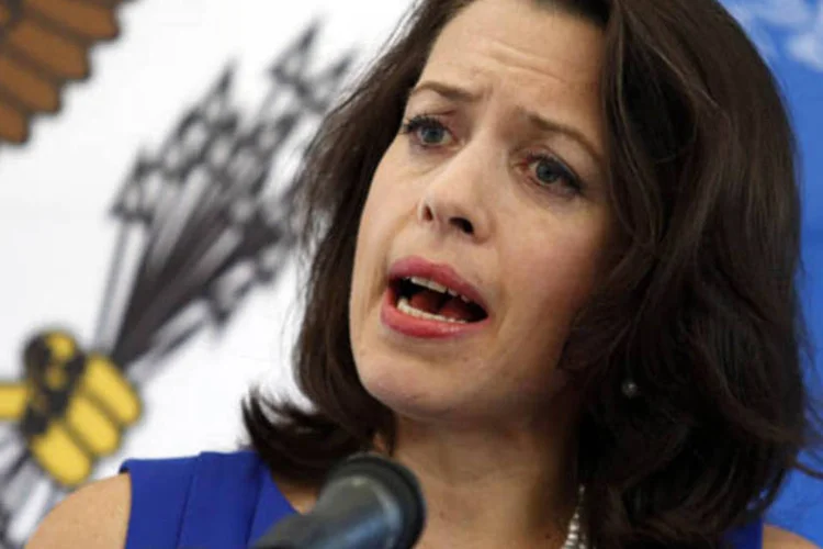 
	Kelly Keiderling, embaixadora dos EUA no Uruguai: &quot;nos preocupa a situa&ccedil;&atilde;o de Diyab, uma vez que ele esteve em Guant&aacute;namo&quot;
 (Carlos Garcia Rawlins/Reuters)
