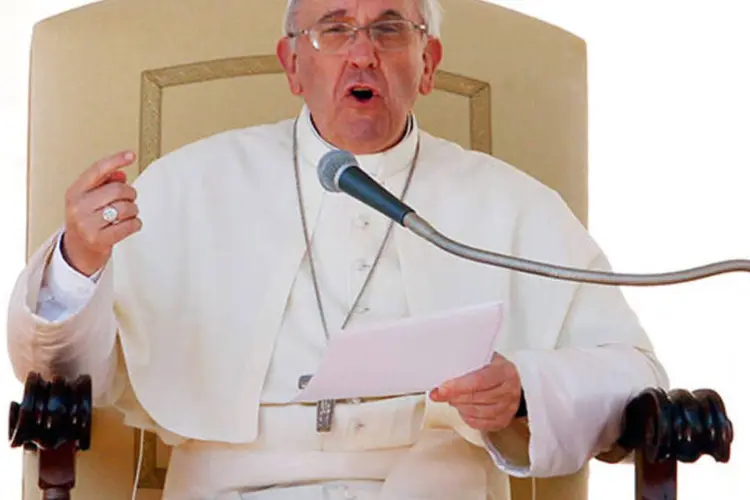 
	Papa Francisco: a reuni&atilde;o de Netanyahu com o papa&nbsp;segundo o comunicado, vai acontecer antes de seu encontro com o secret&aacute;rio de Estado
 (Giampiero Sposito/Reuters)