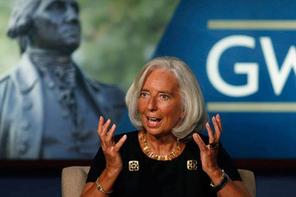 Turbulência pode reduzir PIB de emergentes, diz Lagarde