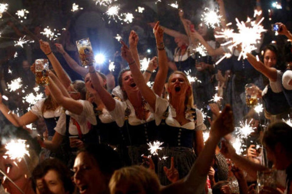 Oktoberfest de Munique recebe um milhão de pessoas em 2 dias