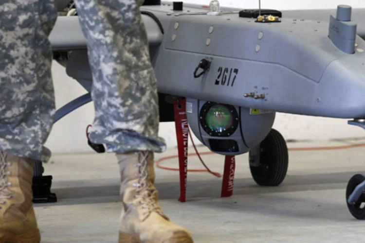 Drone: os ataques com drones são muito mal vistos entre os paquistaneses por considerarem uma violação da soberania do país (Michaela Rehle/Reuters)