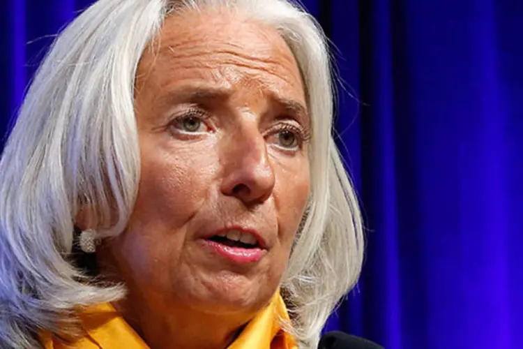 
	Christine Lagarde:&nbsp;&quot;achamos que em 2014 a pol&iacute;tica monet&aacute;ria de bancos centrais em economias avan&ccedil;adas induzir&aacute;... volatilidade em mercados internacionais e na situa&ccedil;&atilde;o monet&aacute;ria de certas economias emergentes&quot;
 (REUTERS/Jonathan Ernst)