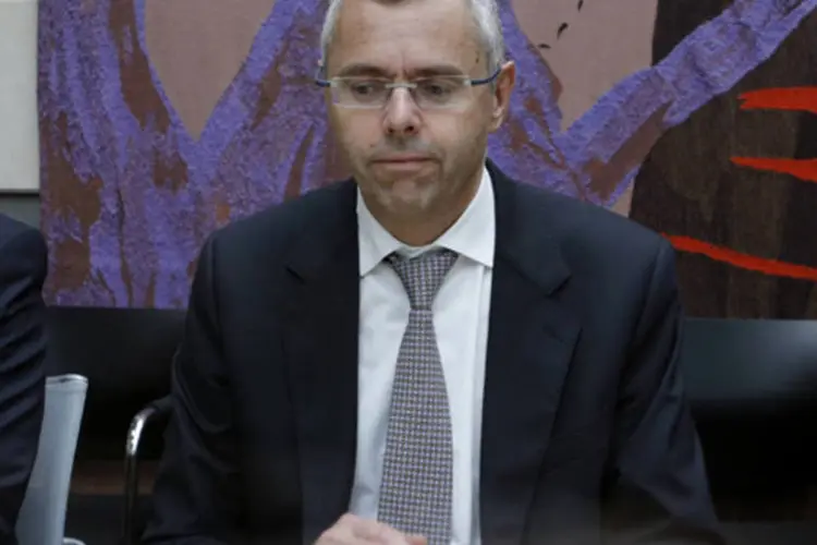 Michel Combes, CEO da Alcatel-Lucent, durante uma comissão de audição na Assembleia Nacional em Paris, França (Gonzalo Fuentes/Reuters)