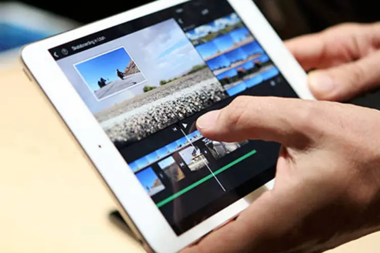 iPad mini Retnia: a Apple espera que os consumidores vejam seus produtos como uma combinação única de hardware, software e serviços, mais valiosa do que as alternativas baratas (REUTERS/Robert Galbraith)