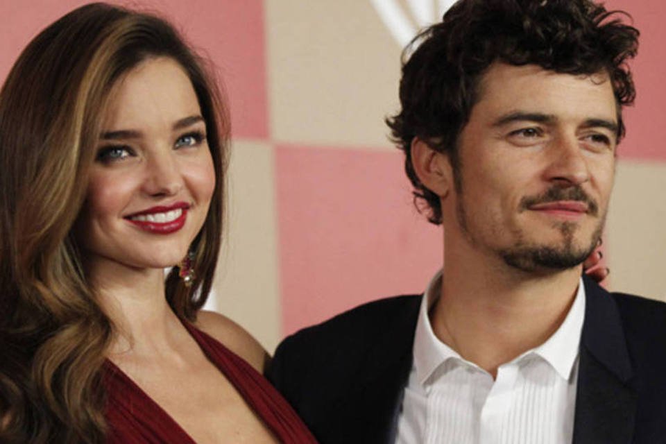 Ator Orlando Bloom e modelo Miranda Kerr se separam