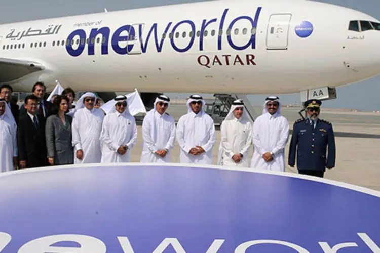 
	Avi&atilde;o do Qatar Airways: batizado de Hamad Internacional Airport, o novo aeroporto de Doha come&ccedil;ou a ser constru&iacute;do em 2005 para substituir o atual terminal
 (Fadi Al-Assaad/Reuters)