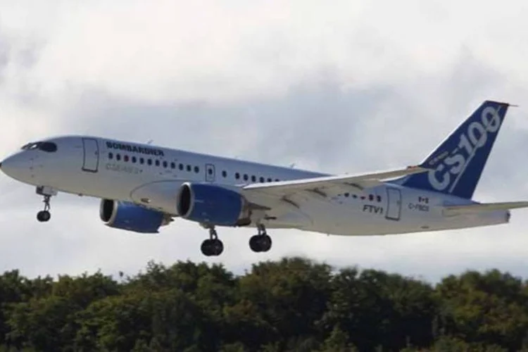 
	CSeries, da Bombardier: companhia confirmou que vai manter cronograma de entrega
 (Christinne Muschi/Reuters)